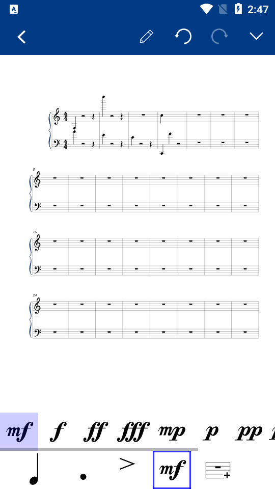 谱曲软件Notation Pad安卓最新版