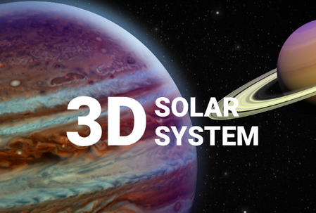 太阳系3D太阳系的地图集和模拟器