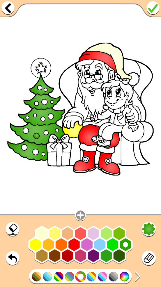 圣诞节着色页Christmas Coloring免费版