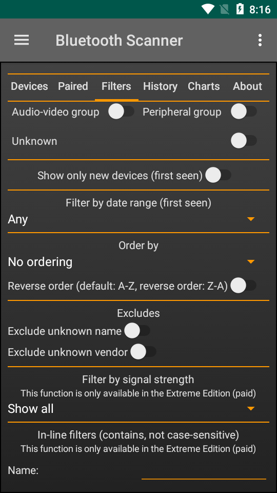 蓝牙扫描仪(Bluetooth Scanner)破解版