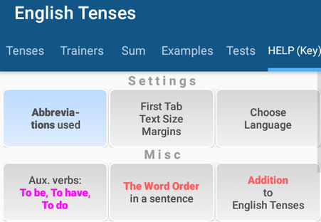 英语时态学习(English Tenses)破解版