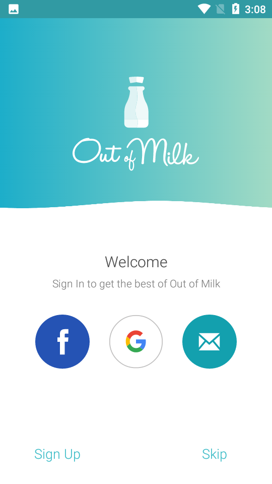 Out of Milk待办事项清单