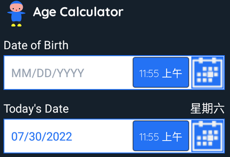 Age Calculator软件安装包