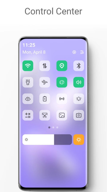 高仿oppo手机控制中心Oppo Controls