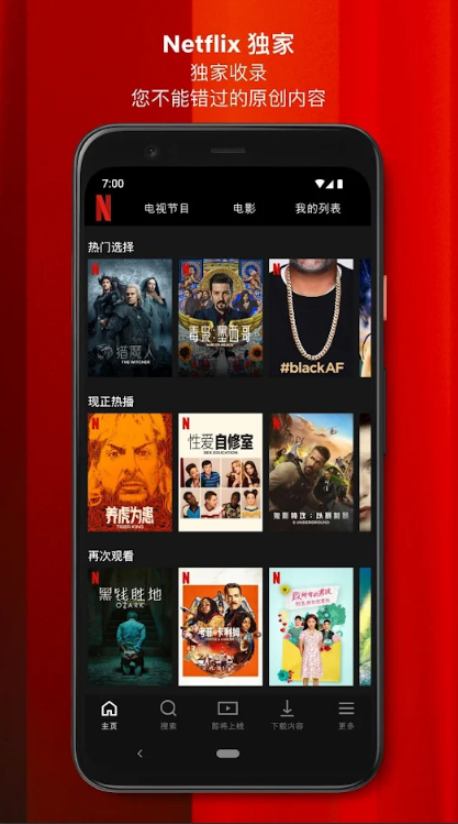 奈飞Netflix手机客户端