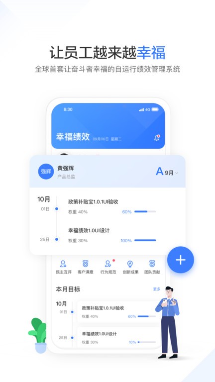 幸福绩效app